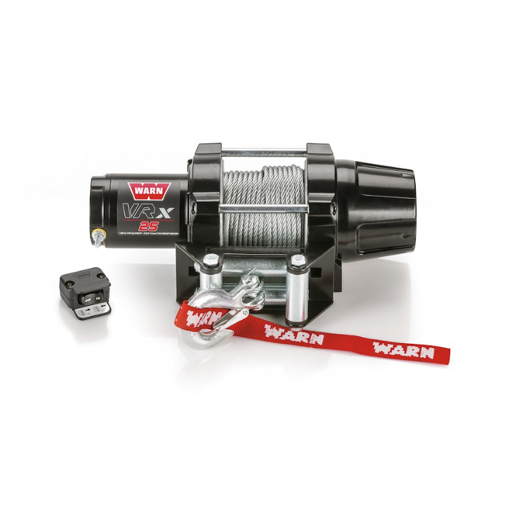 Warn VRX Winch – 2,500 lb ATV/UTV Winch (Steel or Synthetic Rope Options)