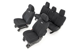 Rough Country Seat Covers | Front and Rear | Ford F-250/F-350 Super Duty 2WD/4WD (2011-2016)