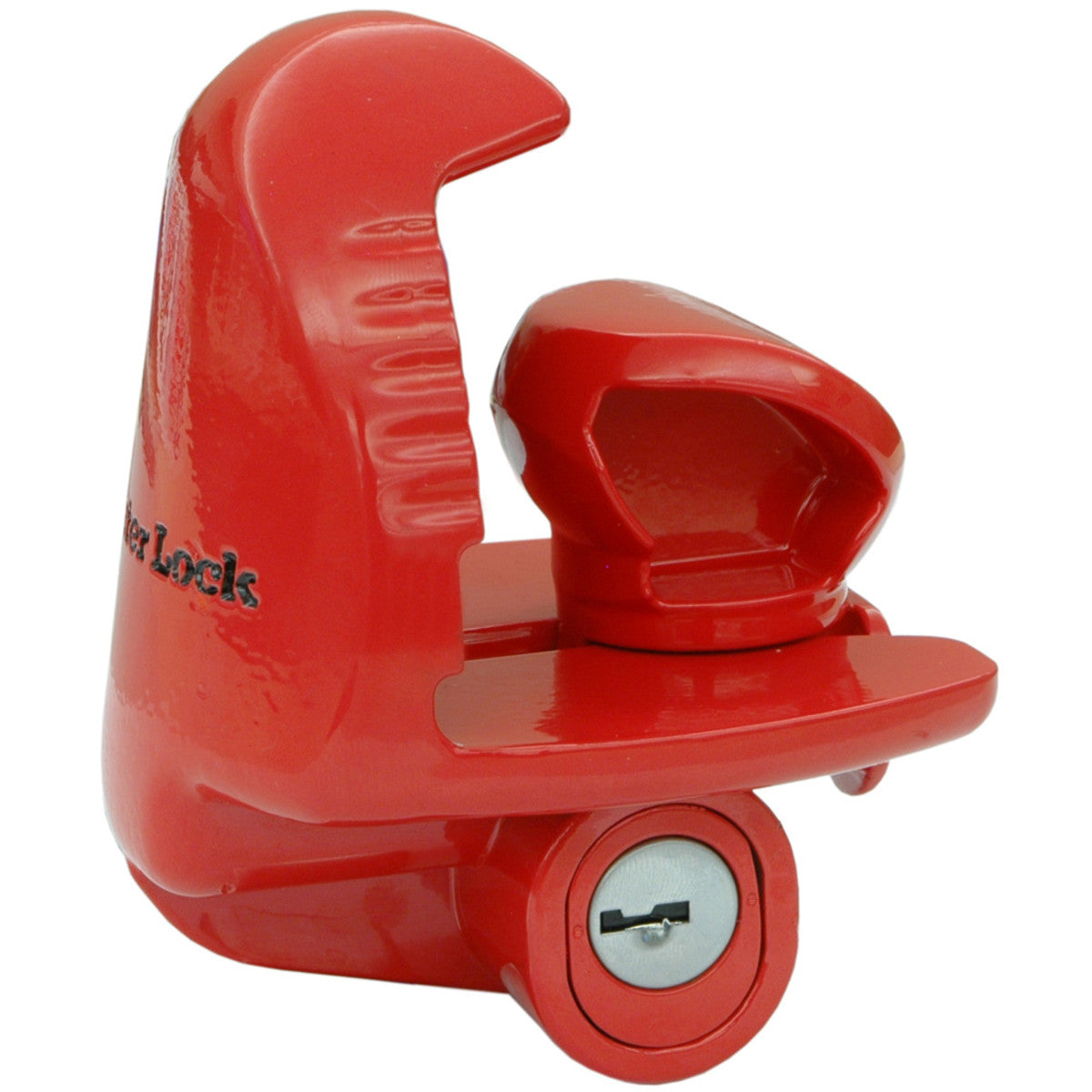 Master Lock 389DAT red universal trailer coupler lock