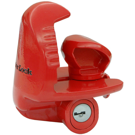 Master Lock 389DAT red universal trailer coupler lock