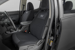 Rough Country Seat Covers | Front Bucket | Rear Bench | Chevy/GMC Canyon/Colorado (2015-2022)
