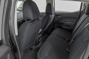 Rough Country Seat Covers | Front Bucket | Rear Bench | Chevy/GMC Canyon/Colorado (2015-2022)