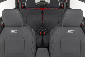 Rough Country Seat Covers | Bucket Seats | FR & RR | Ford Bronco (2 Door) 4WD (2021-2026)