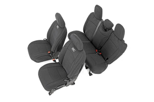Rough Country Seat Covers | Jeep Wrangler Unlimited 4WD (2018-2026)