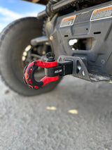 2'' Aluminum Hitch Receiver with Steel D-Shackle (LIFETIME WARRANTY)