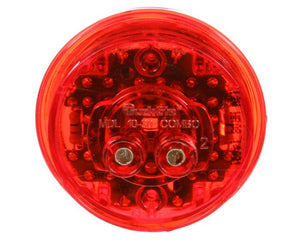 Truck-Lite 30275R 2" LED Clearance / Marker Light – Red Lens High Profile (PL-10, Wilson Trailer Replacement)