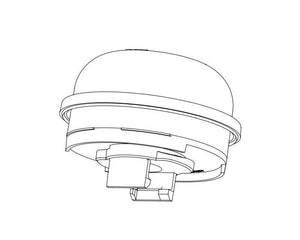 Truck-Lite 30376R 2" Clear Red LED Clearance / Marker Light – Wilson Trailer High Profile Red