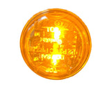 Truck-Lite 30376Y 2" Clear Amber LED Clearance / Marker Light – Wilson Trailer High Profile Replacement