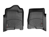 WeatherTech Front FloorLiner - Black - Chevy Silverado / GMC Sierra (2007-2013) - 440661