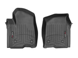 WeatherTech Front FloorLiner - Black - Chevy Silverado / GMC Sierra 1500/2500HD/3500HD (2019-2026) - 4414361