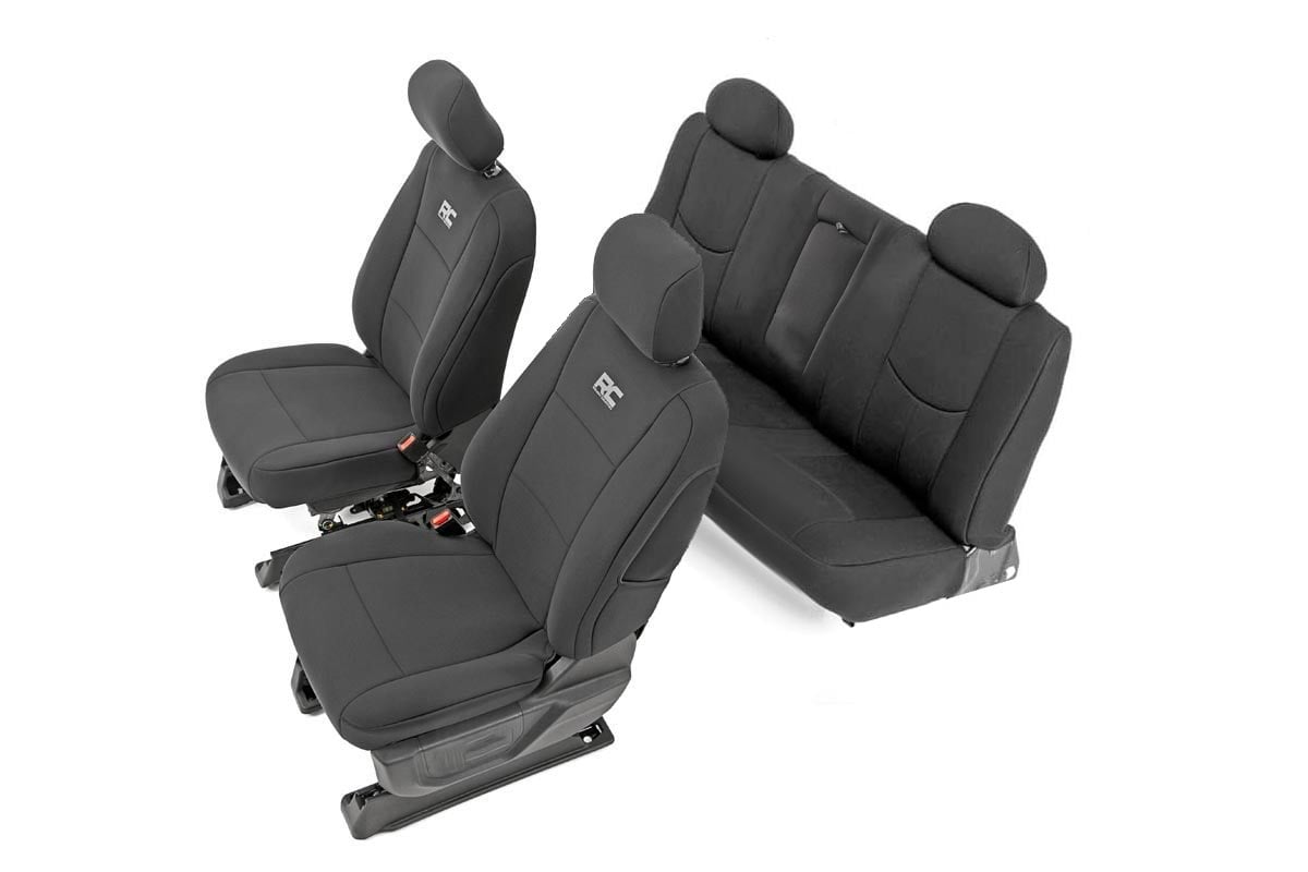 Rough Country Seat Covers | Chevy Silverado 1500 / GMC Sierra 1500 (2014-2018)