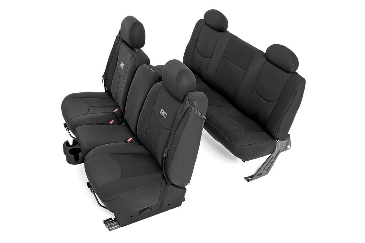 Rough Country Seat Covers | Chevy Silverado 1500 / GMC Sierra 1500 (1999-2006 & Classic)