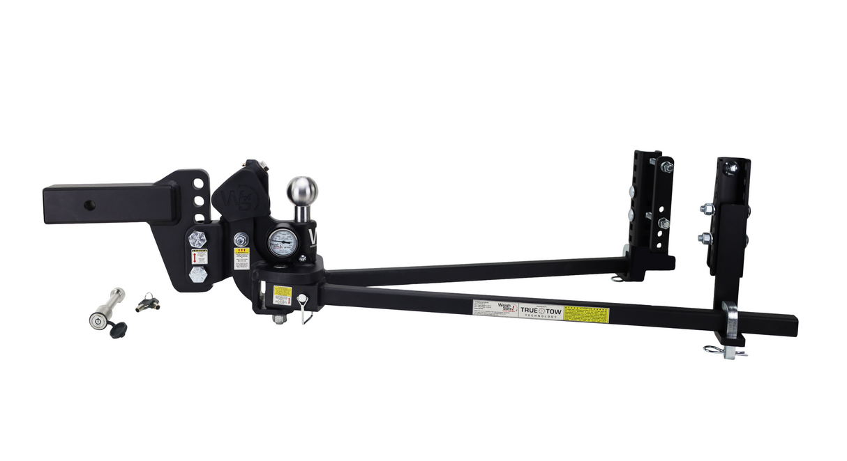 Weigh Safe True Tow MW 4" Drop 2.5" Shank Rated for 12.5K GTWR w/ WS05