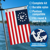 Anchor Boat Flag Yacht Ensign