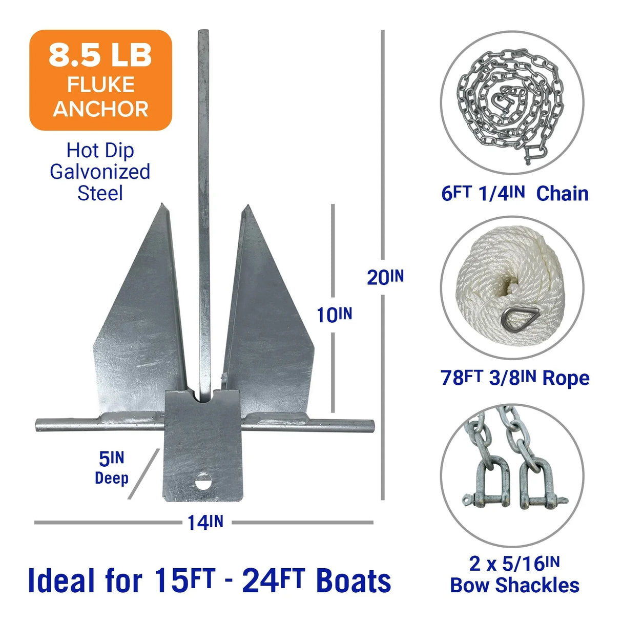 Boat Anchor Kit