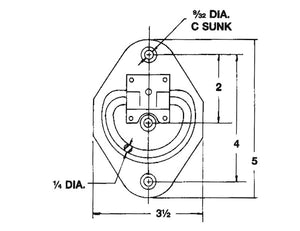 Recessed Rope Ring B601 – Buyers Products B601