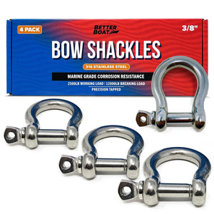 Stainless Steel Bow Shackles