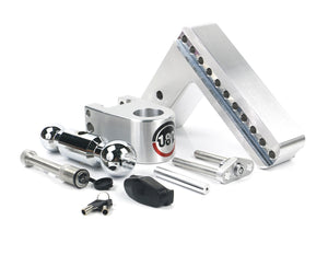 180 Hitch 8" Drop Hitch w/ 2.5" Shank Chrome Plated Combo Ball (10K/18.5K GTWR) w/ WS05