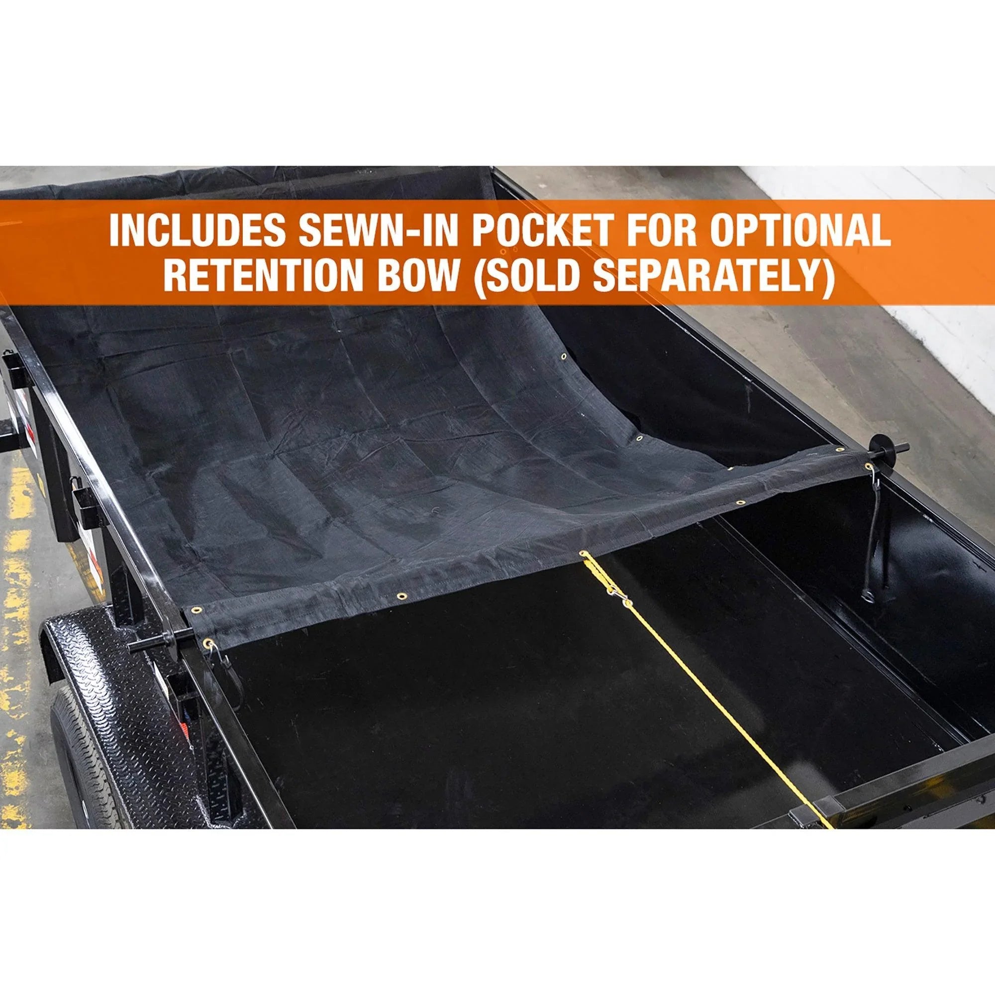 dump trailer tarps kits Buyers Products Dump Tarp Roller Kit