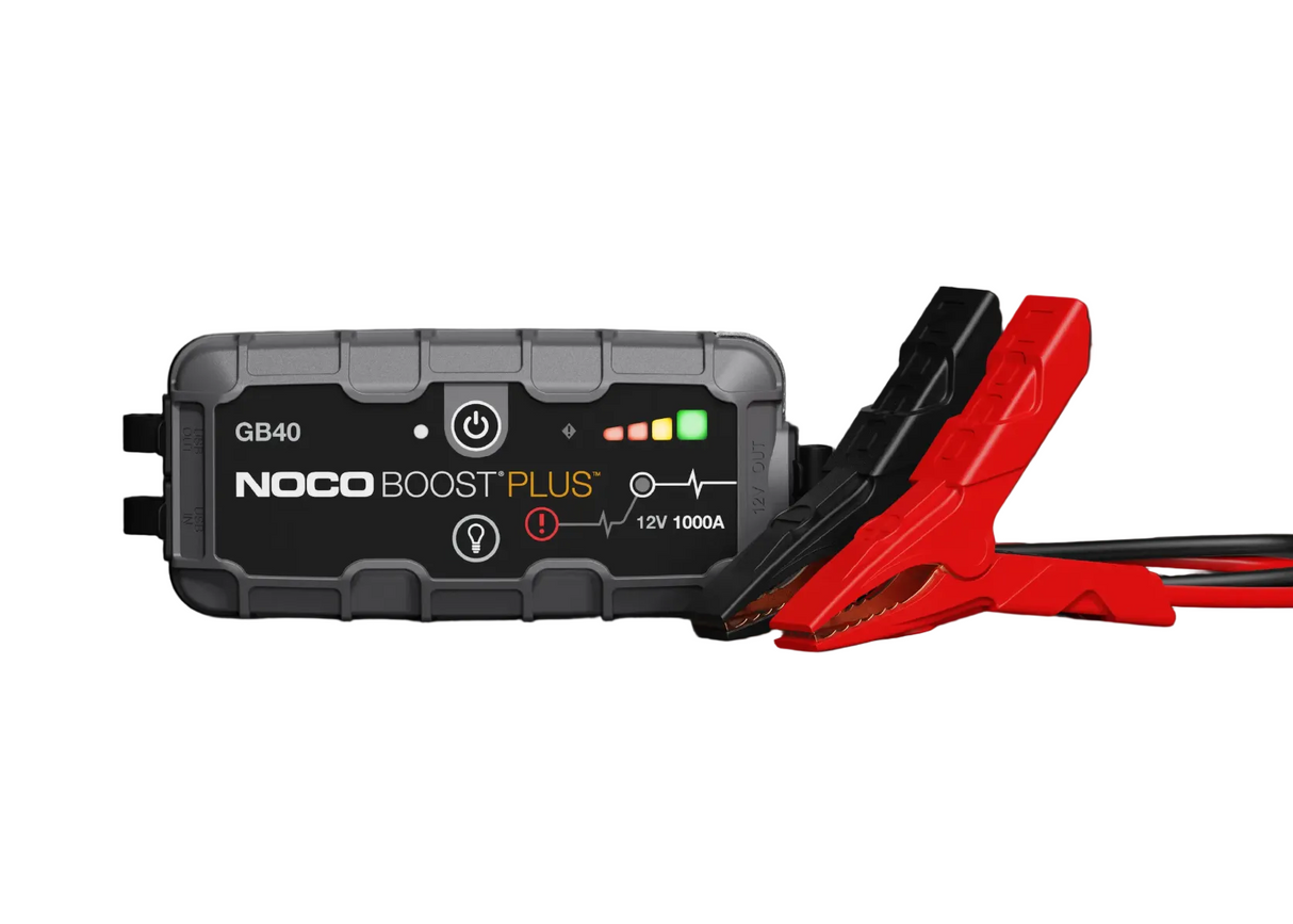 NOCO Boost GB40 12V 1000A Lithium Jump Starter – Portable Car Battery Jump Pack (Gas & Light-Duty)