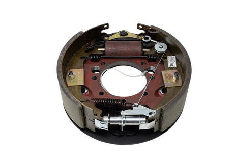 Trailer Parts Pro HB01-140 | 10,000 lb General Duty Forward Self-Adjust 12-1/4" x 3-3/8" Hydraulic Drum Trailer Brake | Left Side | 7-Bolt | Black Painted