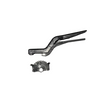 HD700-207-4610N handle for butterfly valve on white background 