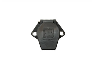 Tectran SAE J560 trailer electrical connector cover on white background