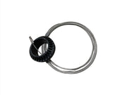 Thunderstone Rear Roll Return Cable — steel cable with black plastic spool, on white background