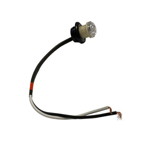 Sure-Trac Red Penny Light – Clear Lens 3/4" Bullet Marker/Clearance Light