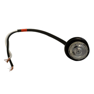 Sure-Trac Red Penny Light – Clear Lens 3/4" Bullet Marker/Clearance Light