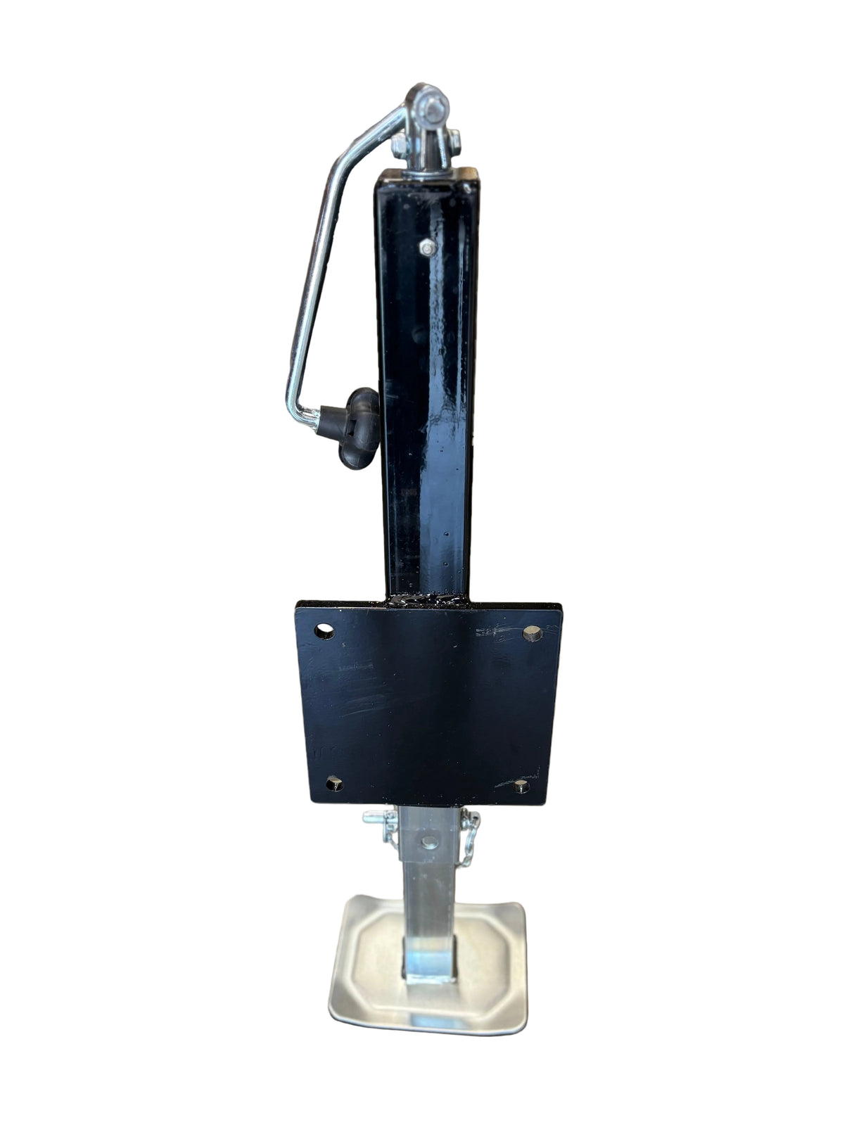 Sure-Trac 7K Top Wind Trailer Jack – OEM Replacement with Welded 8"x8" Mounting Plate