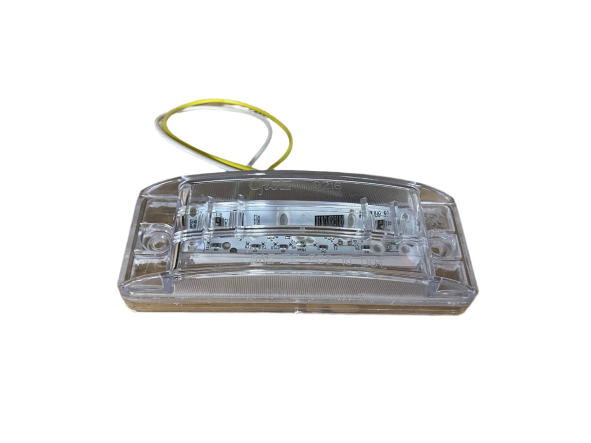 Wilson Clear Lens LED Block Marker light Amber