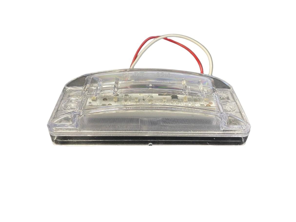 Wilson Clear Lens LED Block Marker Light Red