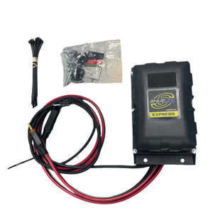 SHUR-LINK Express control box with wiring harness, zip ties, and mounting hardware