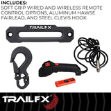 TrailFX Reflex 2.0 Electric Winch – 12,000 lb – Synthetic Rope WRS212B