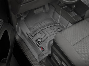 WeatherTech Front FloorLiner - Black - Chevy Silverado / GMC Sierra (1999-2007) - 440281