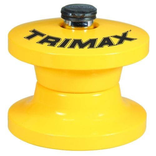 Trimax Locks TLR51 Lunette Ring Lock - 2-7/8" ID Trailer Coupling Lock with 2 Keys, Heavy-Duty Metal Alloy Security Lock