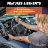 CURT Spectrum Trailer Brake Controller 51170 – Proportional Dash-Mount Brake Control