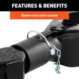 CURT 25227 A-Frame Trailer Coupler – 2-5/16" Ball – 12,500 lb Class IV