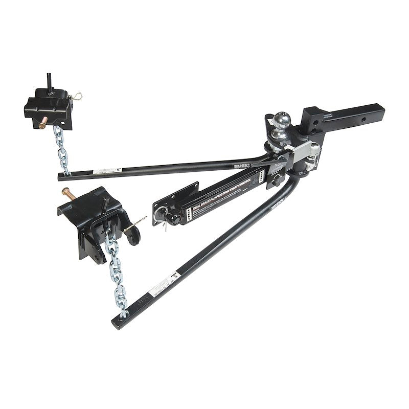 Round Bar Weight Distribution Hitch, 2" Ball, 6,000 GTW – Husky Towing 31995