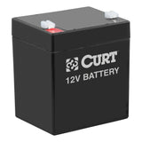 CURT 52023 12V Trailer Breakaway System Battery
