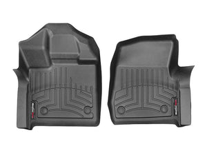 WeatherTech Front FloorLiner - Black - Chevy Silverado / GMC Sierra (2007-2013) - 443431