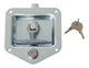 Zinc Plated Steel Flush Mount Single Point T-Handle Latch Assembly with Mounting Holes L8915 – Buyers Products L8915