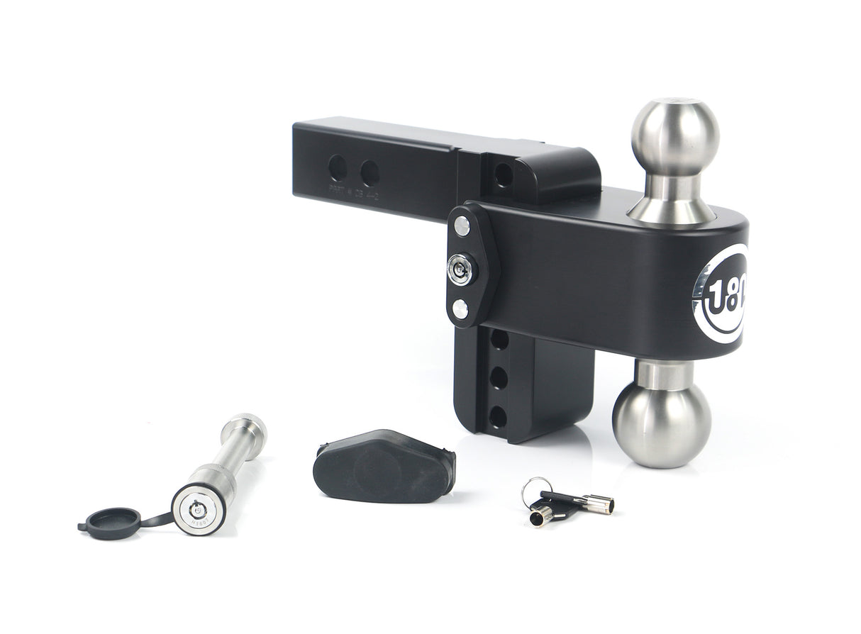 Cerakote 180 Hitch 4" Drop Hitch w/ 2.5" Shank (10K/18.5K GTWR) w/ WS05