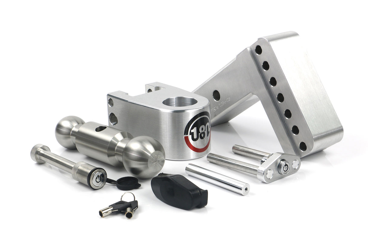180 Hitch 4" Drop Hitch w/ 2" Shank (10K/12.5K GTWR) w/ WS05