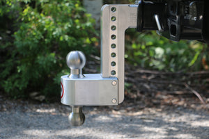 180 Hitch 8" Drop Hitch w/ 2" Shank (10K/12.5K GTWR) w/ WS05