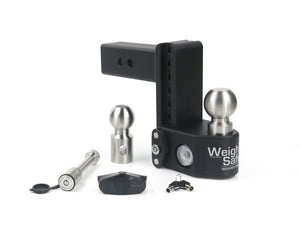 Steel Weigh Safe 6" Drop Hitch w/ 2.5" Shank (10K/22K GTWR) w/ WS05