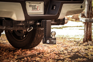 Steel Weigh Safe 8" Drop Hitch w/ 2.5" Shank (10K/22K GTWR) w/ WS05