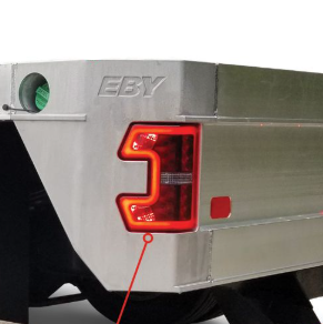 Eby Big Country Flatbed Formed Taillight Backup or Strobe Option