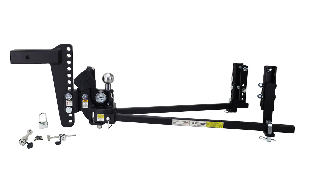 True Tow HW 10" Drop 2.5" Shank Rated for 18.5K GTWR w/ WS05